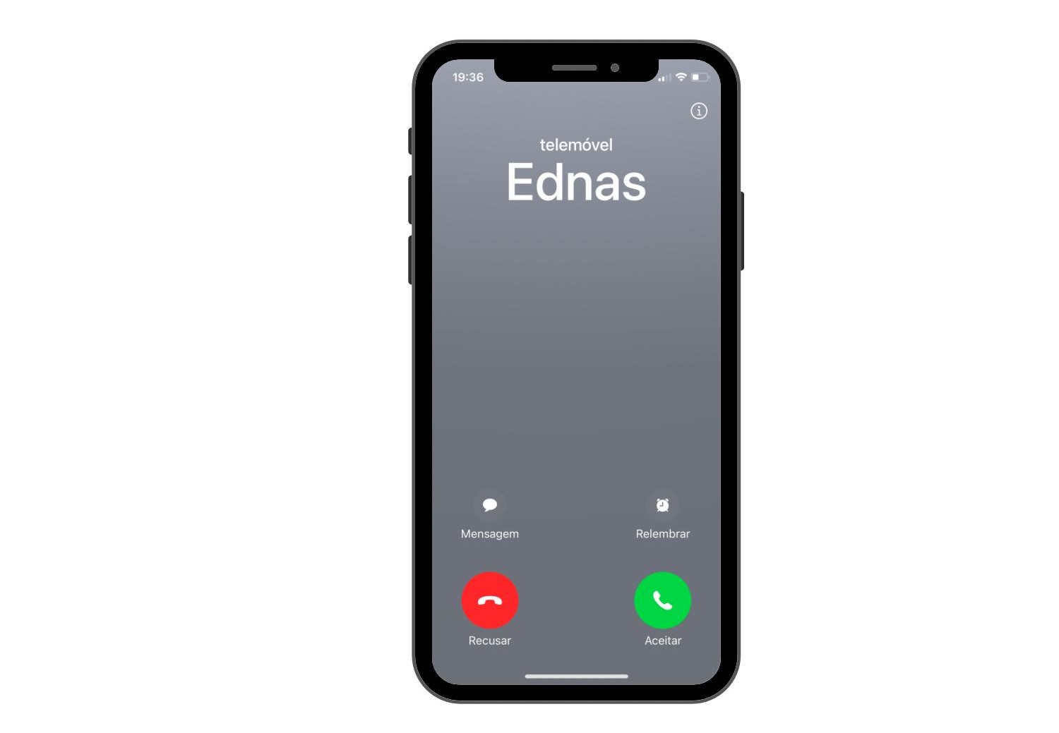 Telefone para contato